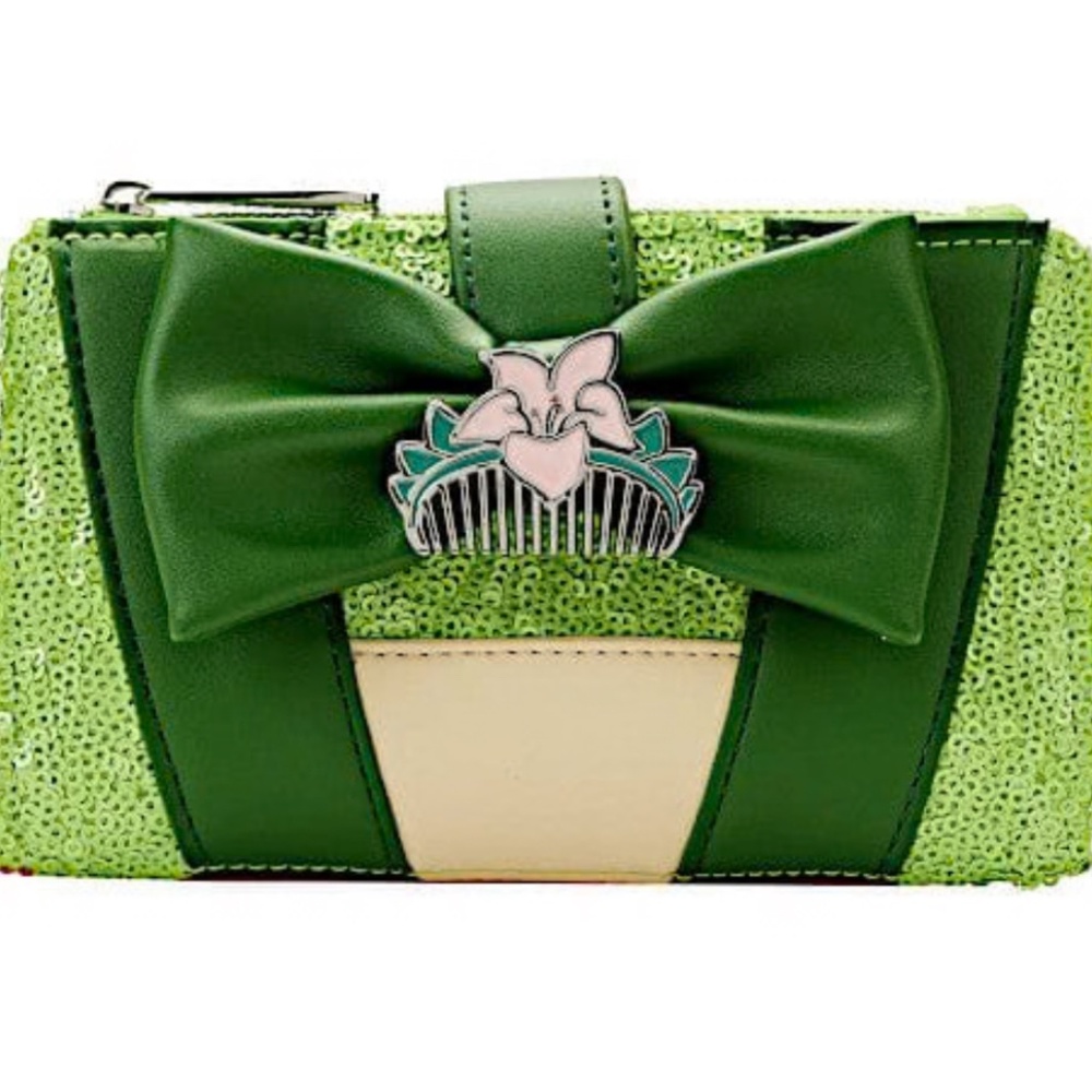 Loungefly Disney Mulan Princess Sequin Dress Wallet
